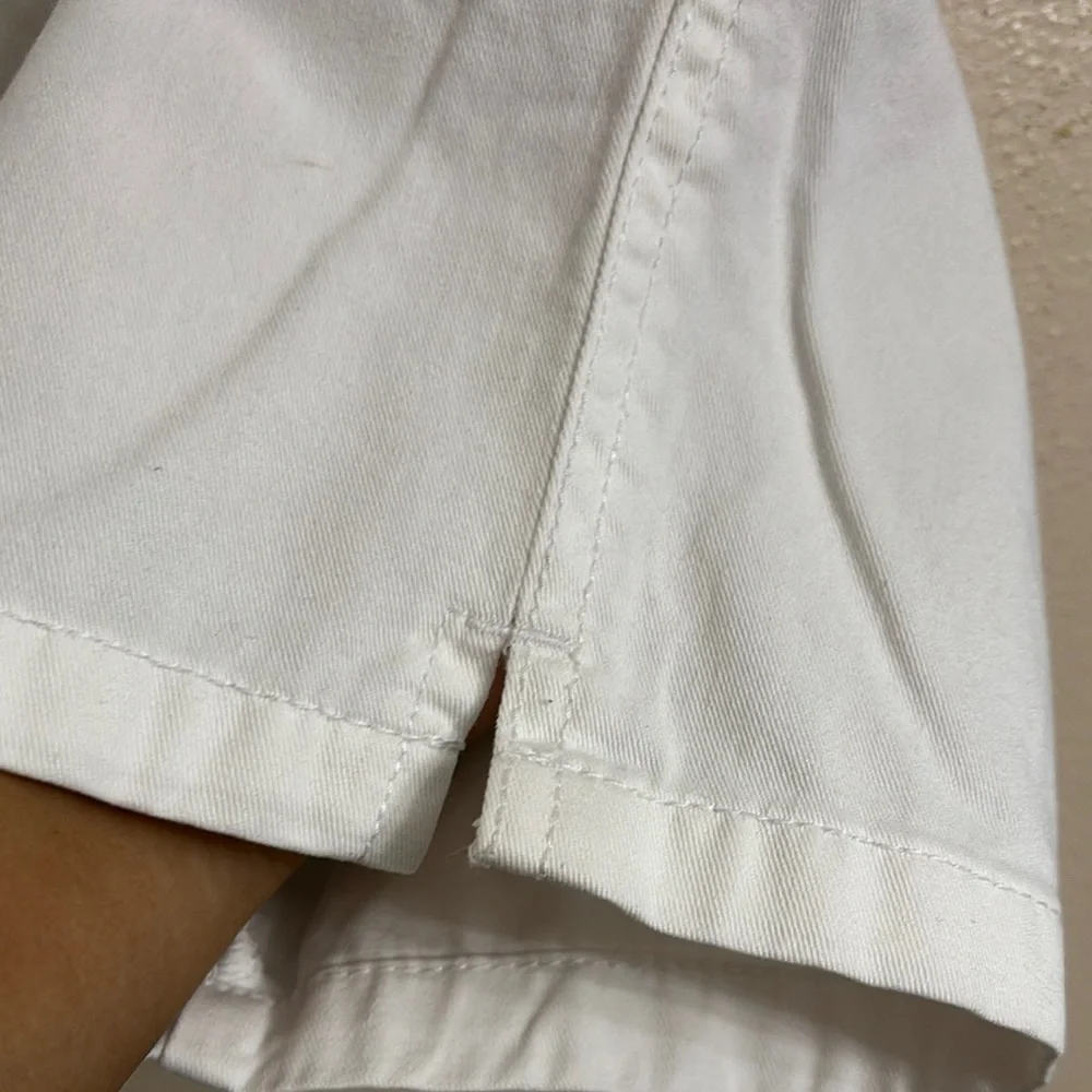 Ralph Lauren women’s 8P Cotton Capri Cropped white pants